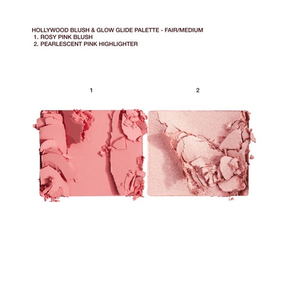 Charlotte Tilbury Hollywood Blush & Glow Glide Palette Light to Medium - Picture 7 of 8